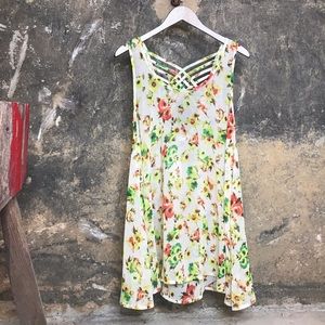 Millau floral mini dress